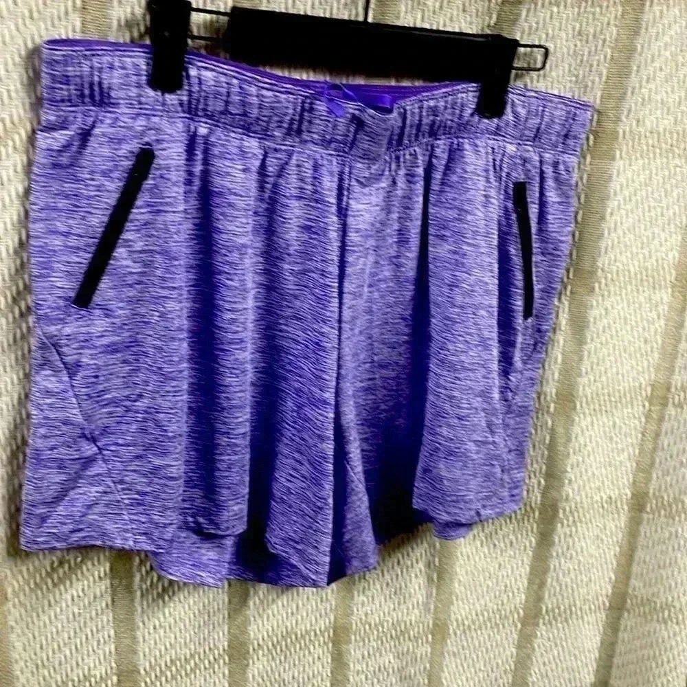 Woman’s size Large Liberty Pro shorts. Purple